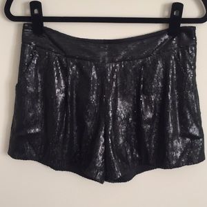 Sequin shorts